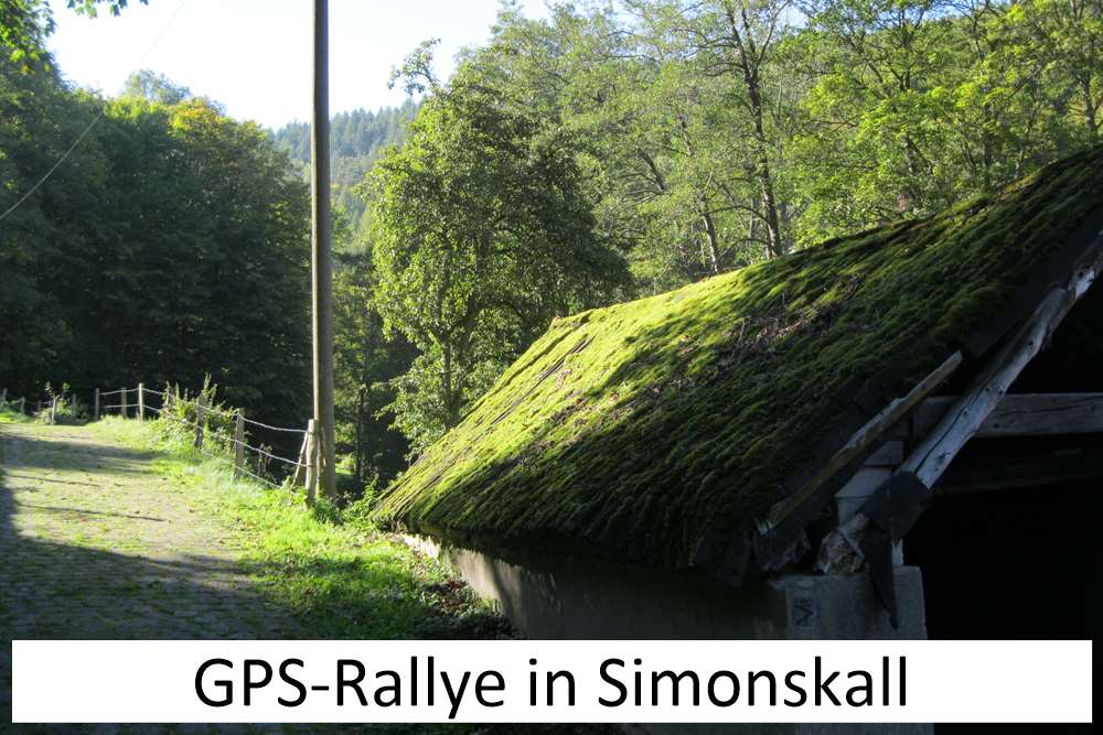 GPS-Rallye ab Simonskall