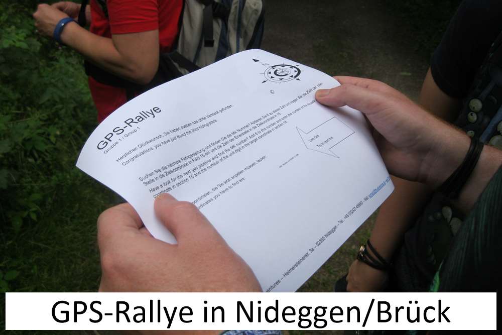 GPS-Rallye ab Nideggen